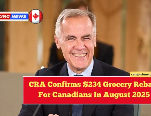 CRA Confirms $234 Grocery Rebate For Canadians In August 2025